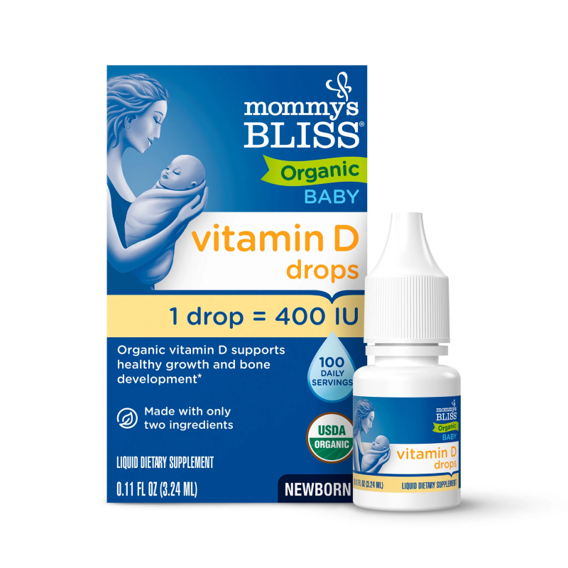 قطره پروبیوتیک و ویتامین D مامیز بلس Mommy's Bliss