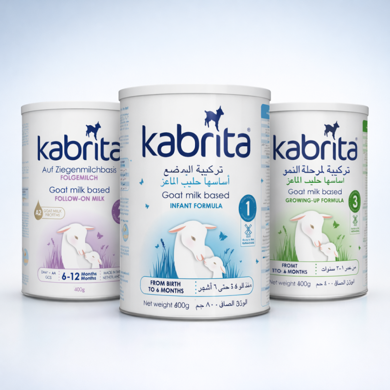 شیر خشک بز ۸۰۰ گرمی کابریتا Kabrita محصول هلند