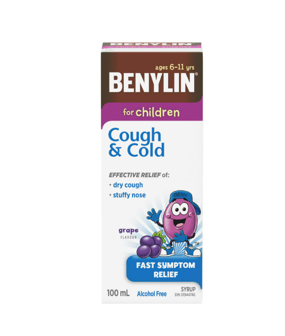 شربت سرفه و سرما خوردگی کودکان BENYLIN