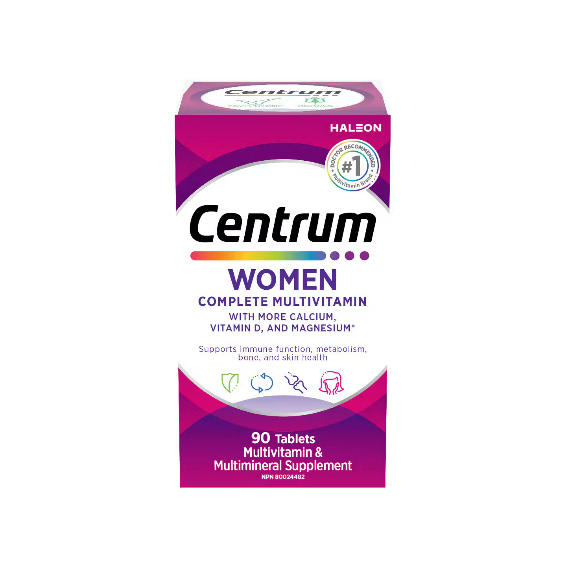 قرص مولتی‌ ویتامین Centrum مناسب بانوان