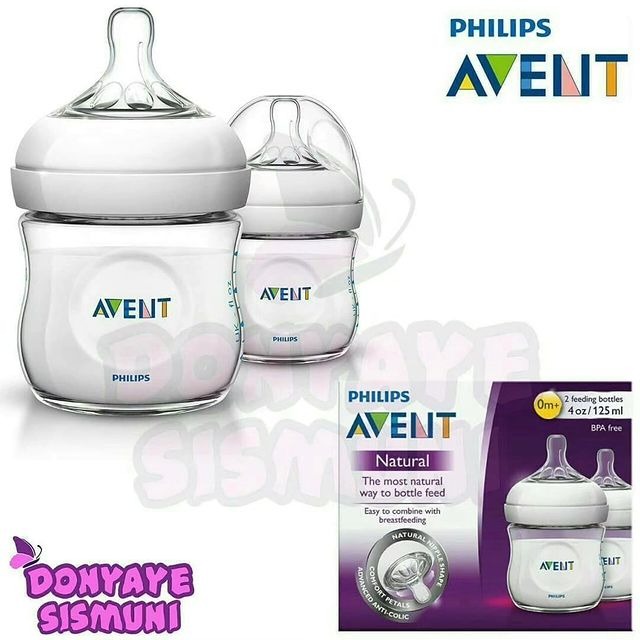 شیشه شیر طلقی 125 میل اونت Avent