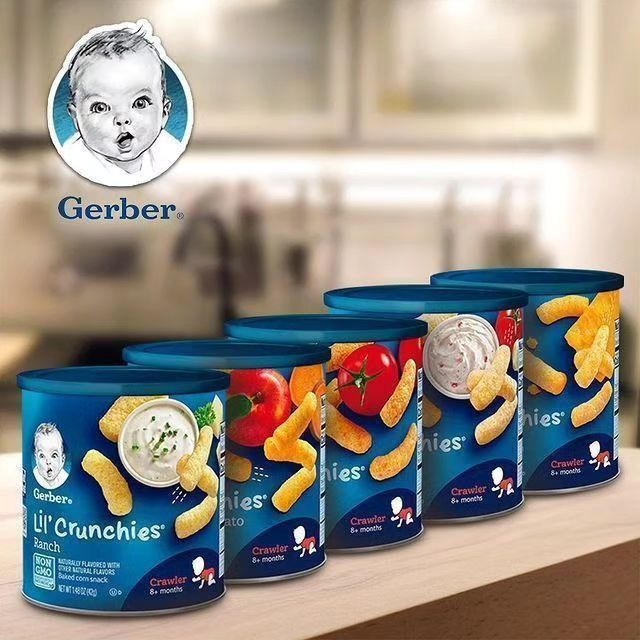 اسنک های طبیعی و ارگانیک برند گربر Gerber