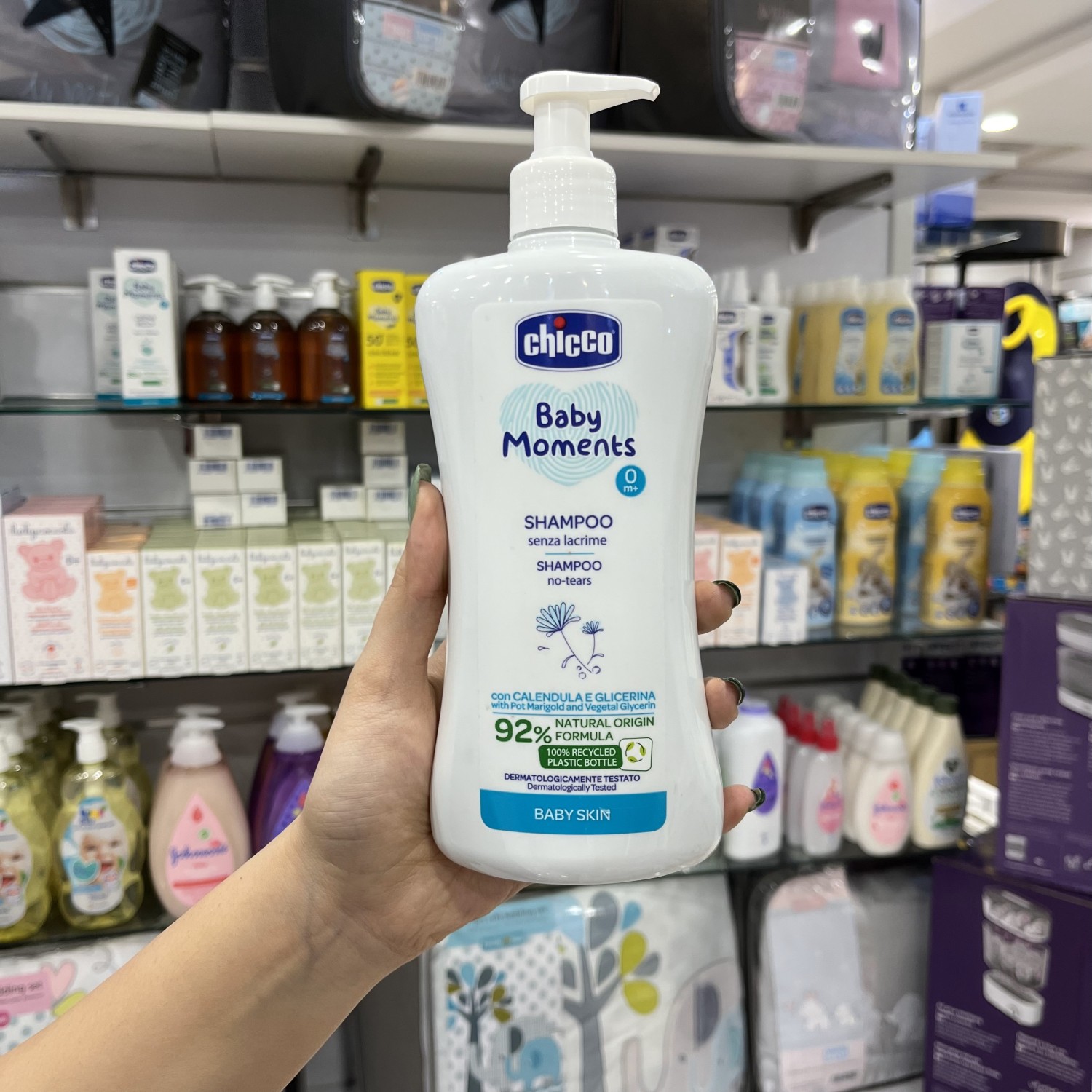 شامپو سر نوزاد 500 میل چیکو CHICCO