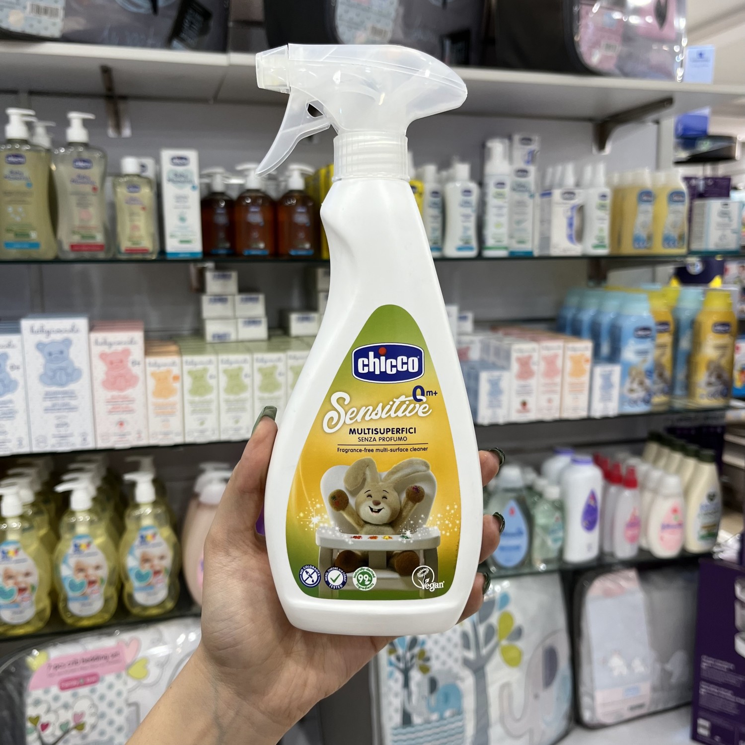 اسپری ضدعفونی کننده و استریل سطوح چیکو chicco