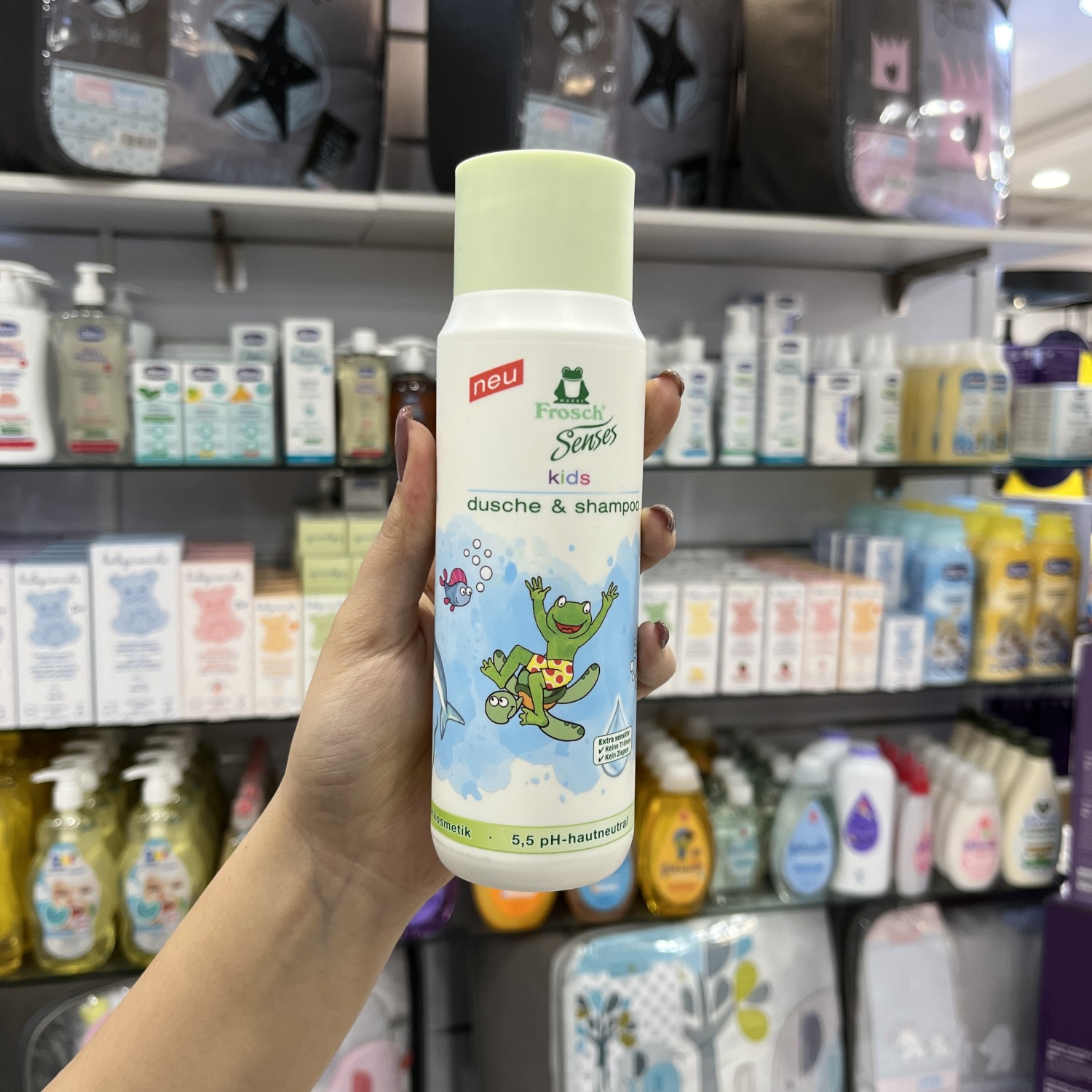 شامپو سر و بدن گیاهی 300 میل فروش Frosch