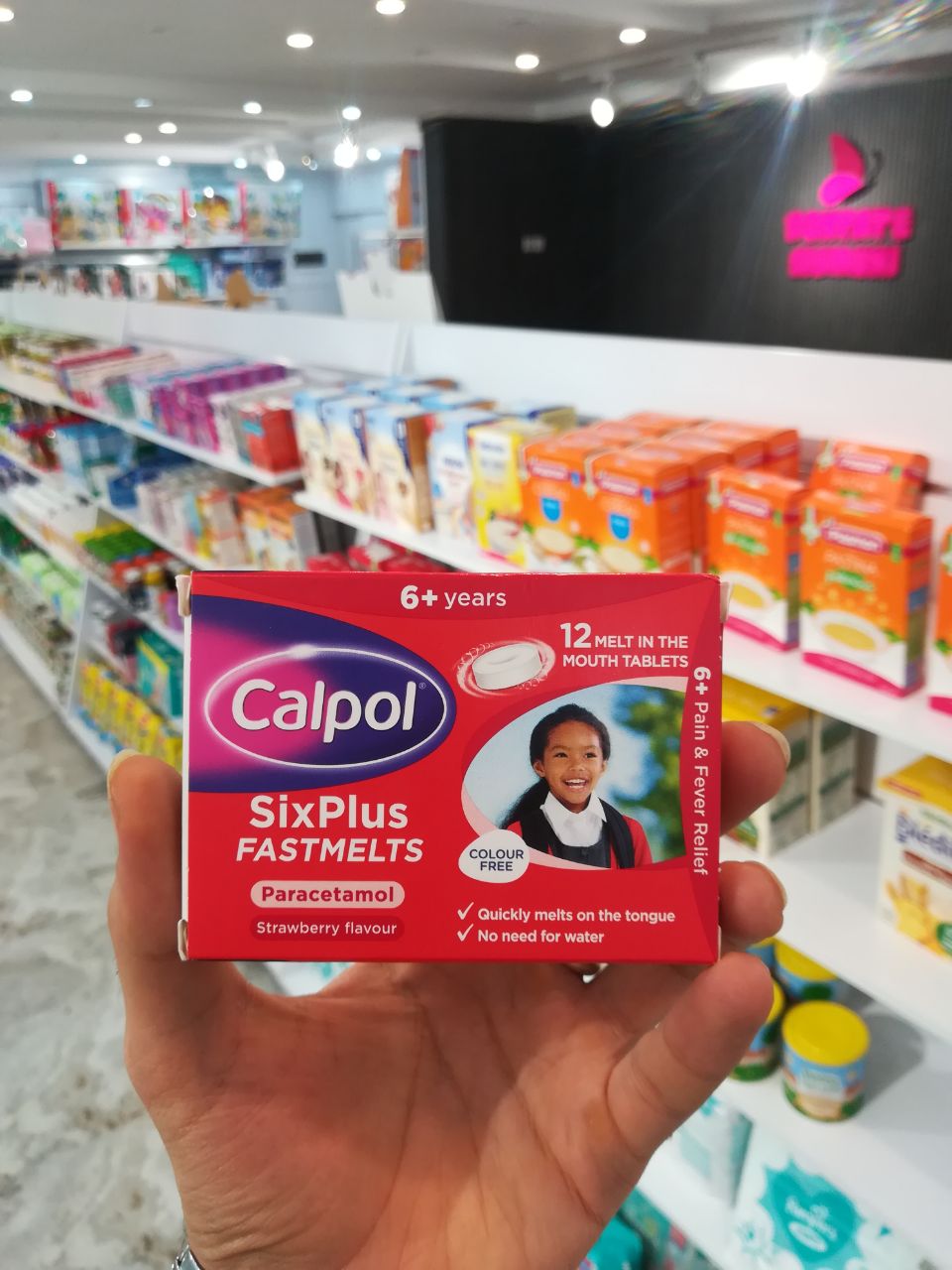 قرص مسکن و تب بر بزرگسال کلپول Calpol