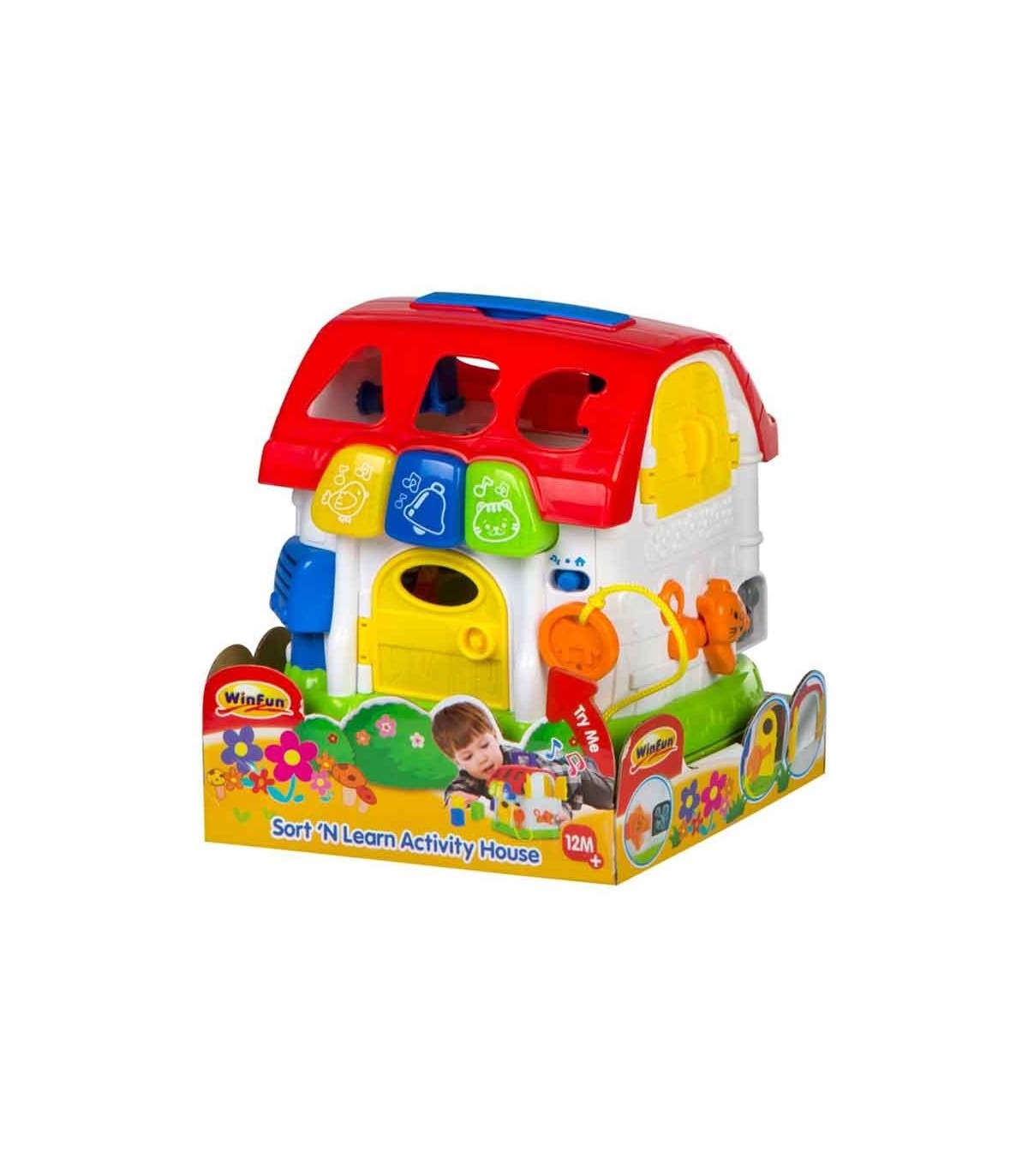 کلبه آموزشی موزیکال وین فان اسباب بازی WINFUN