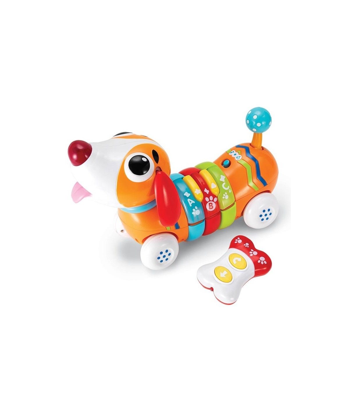 اسباب بازی کنترلی سگ رنگین کمان وین فان WIN FUN