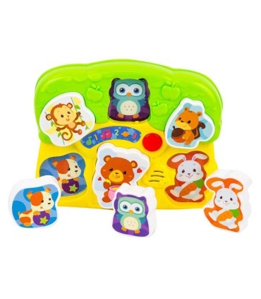 اسباب بازی پازل حیوانات موزیکال وین فان WINFUN