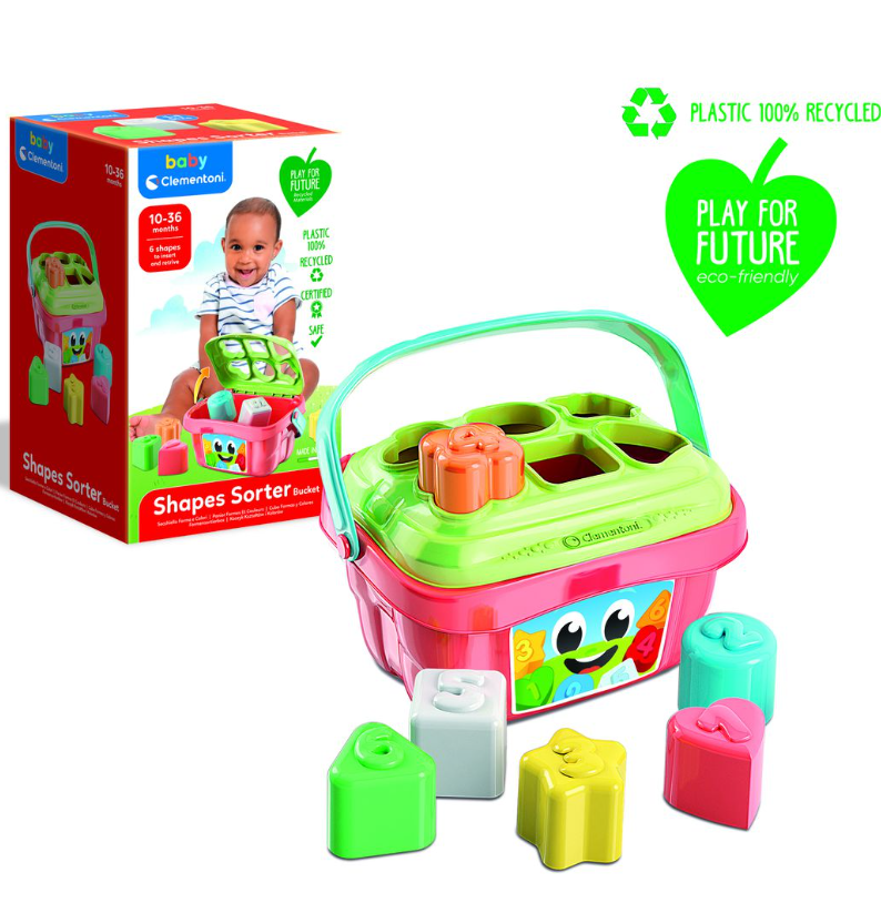 سطل اشکال بیبی کلمنتونی Baby Clementoni