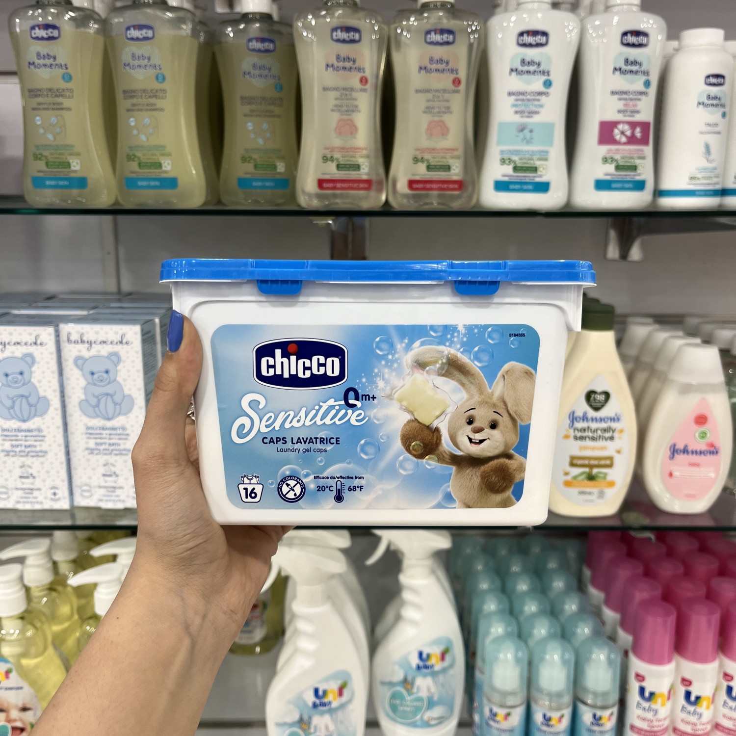 پودر قرصی لباسشویی کودک چیکو Chicco