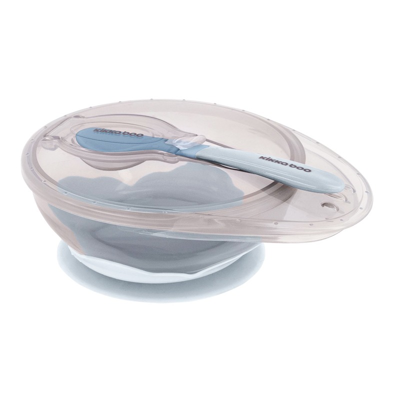 ظرف غذا چسبان با قاشق کیکا بو kikka boo