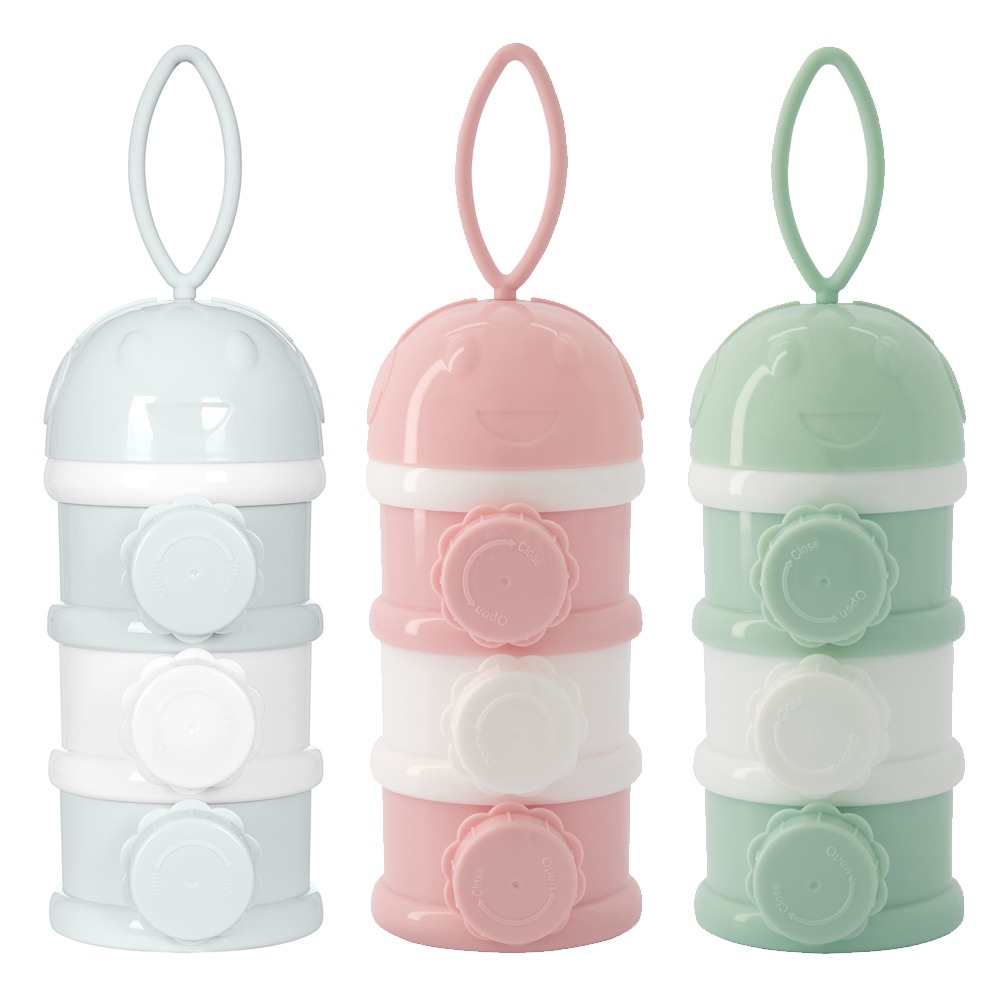 انبار غذا و شیر خشک سه طبقه کیکابو Kikka Boo