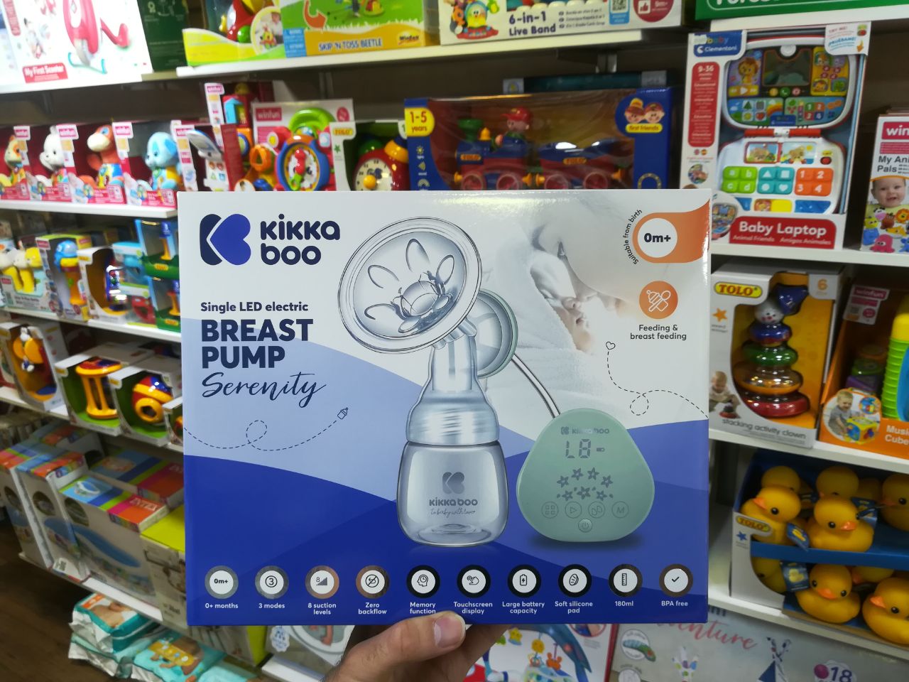 شیردوش برقی کیکا بو kikka boo مدل Serenity