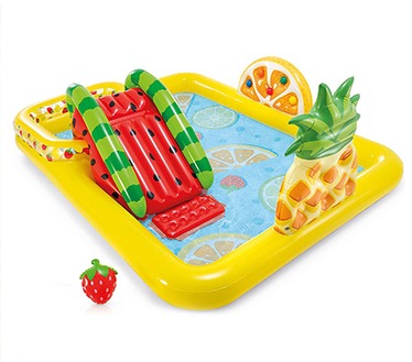 استخر بادی سرسره دار اینتکس طرح میوه اینتکس INTEX 57185