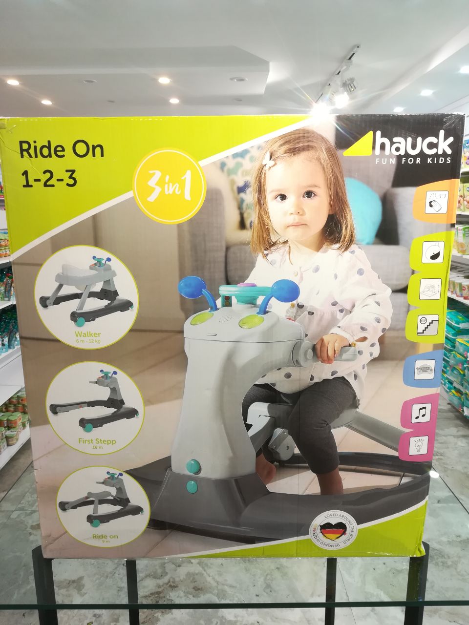 روروک هاوک hauck مدل ۳-۲-۱ Ride on