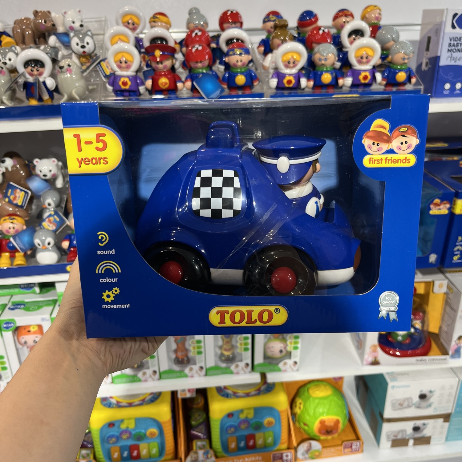 اسباب بازی ماشین پلیس تولو TOLO