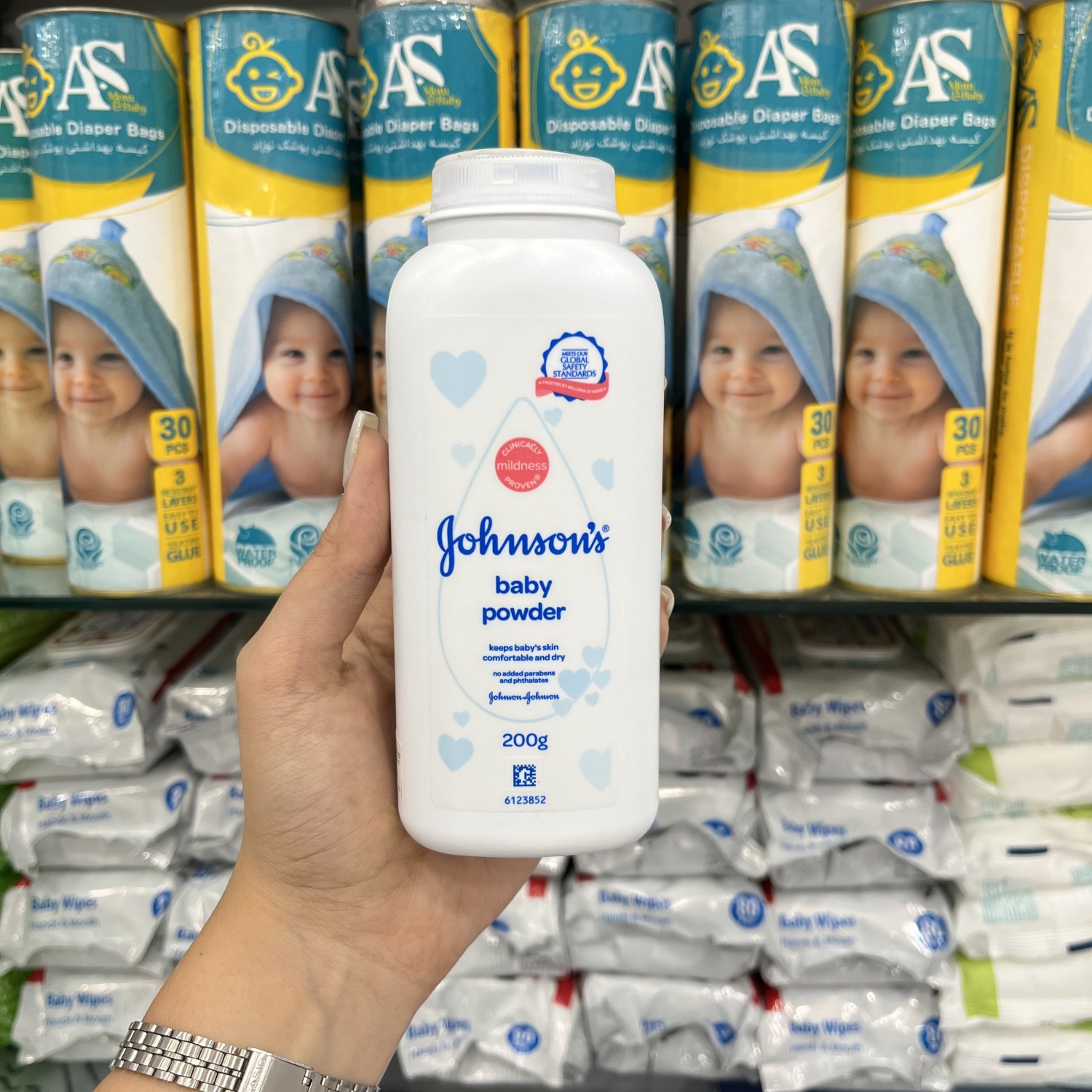 پودر بچه 300 گرمی جانسون Johnson