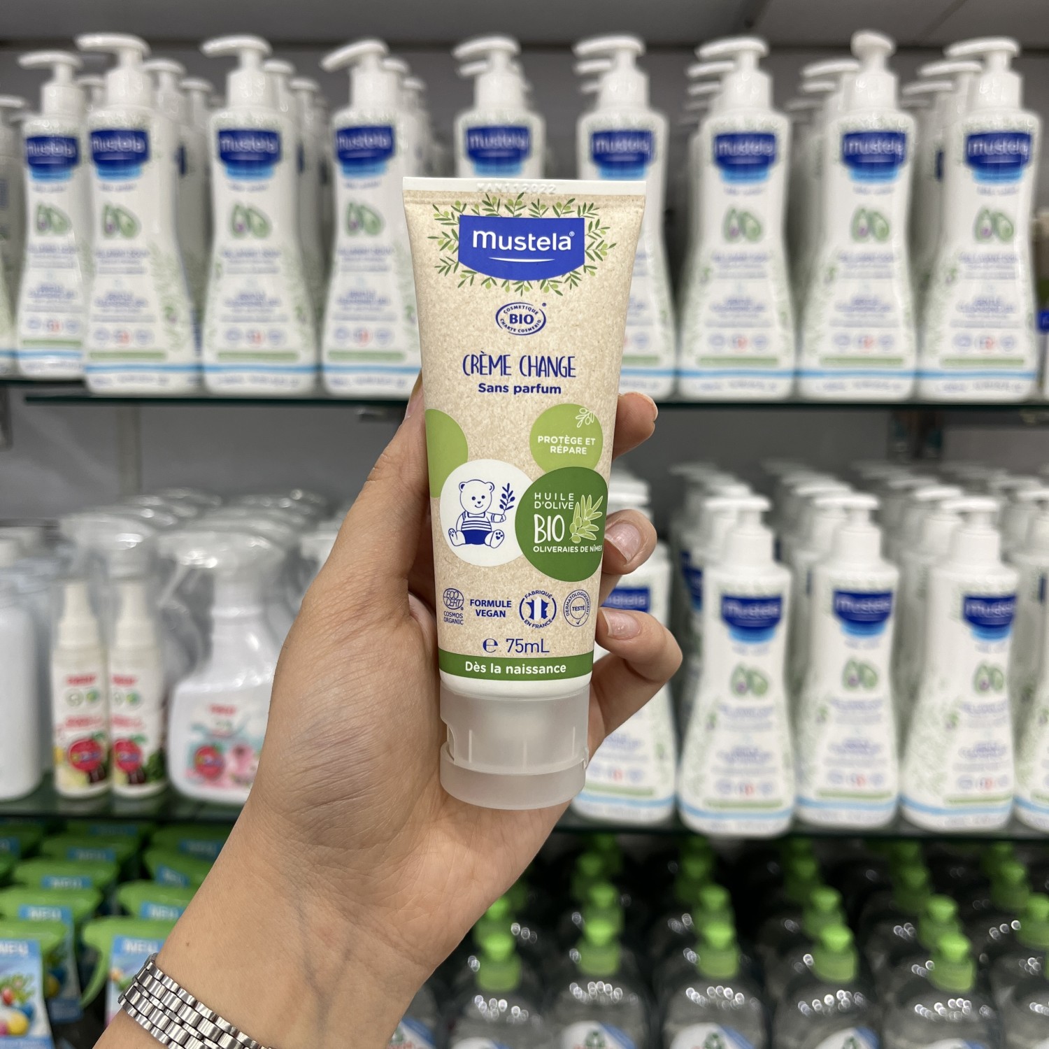کرم تعویض پوشک (سوختگی) اورگانیک ماستلا Mustela