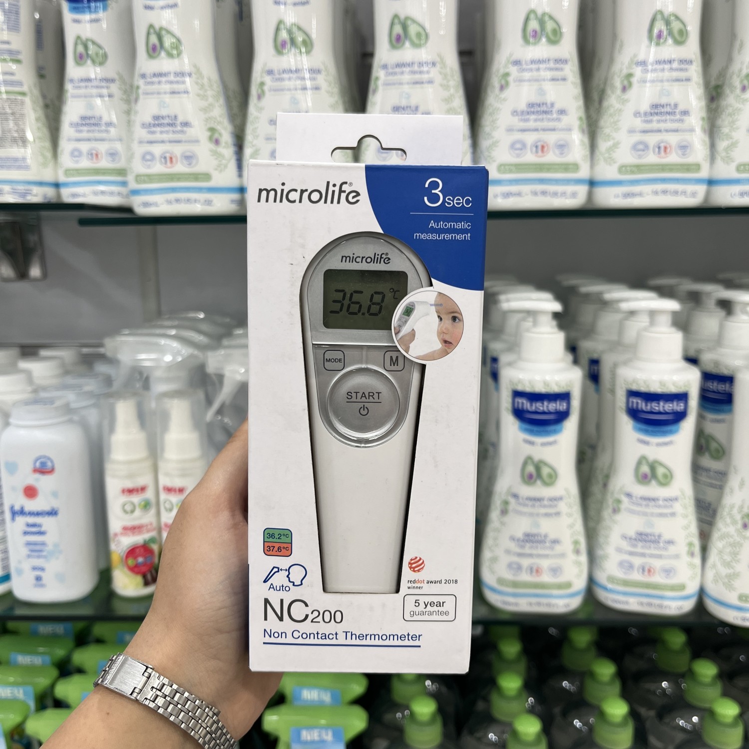 تب سنج لیزری مایکرولایف  MICROLIFE مدل NC200