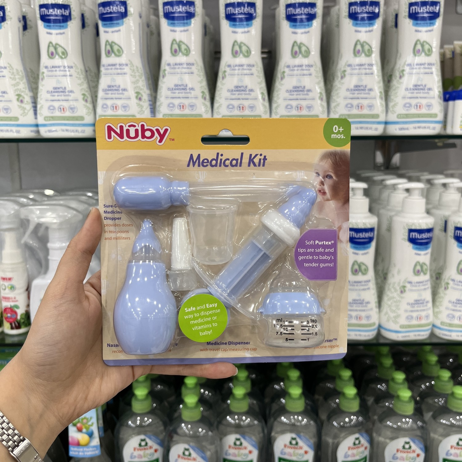 ست دارو خوری و بهداشتی کامل  نابی NUBY