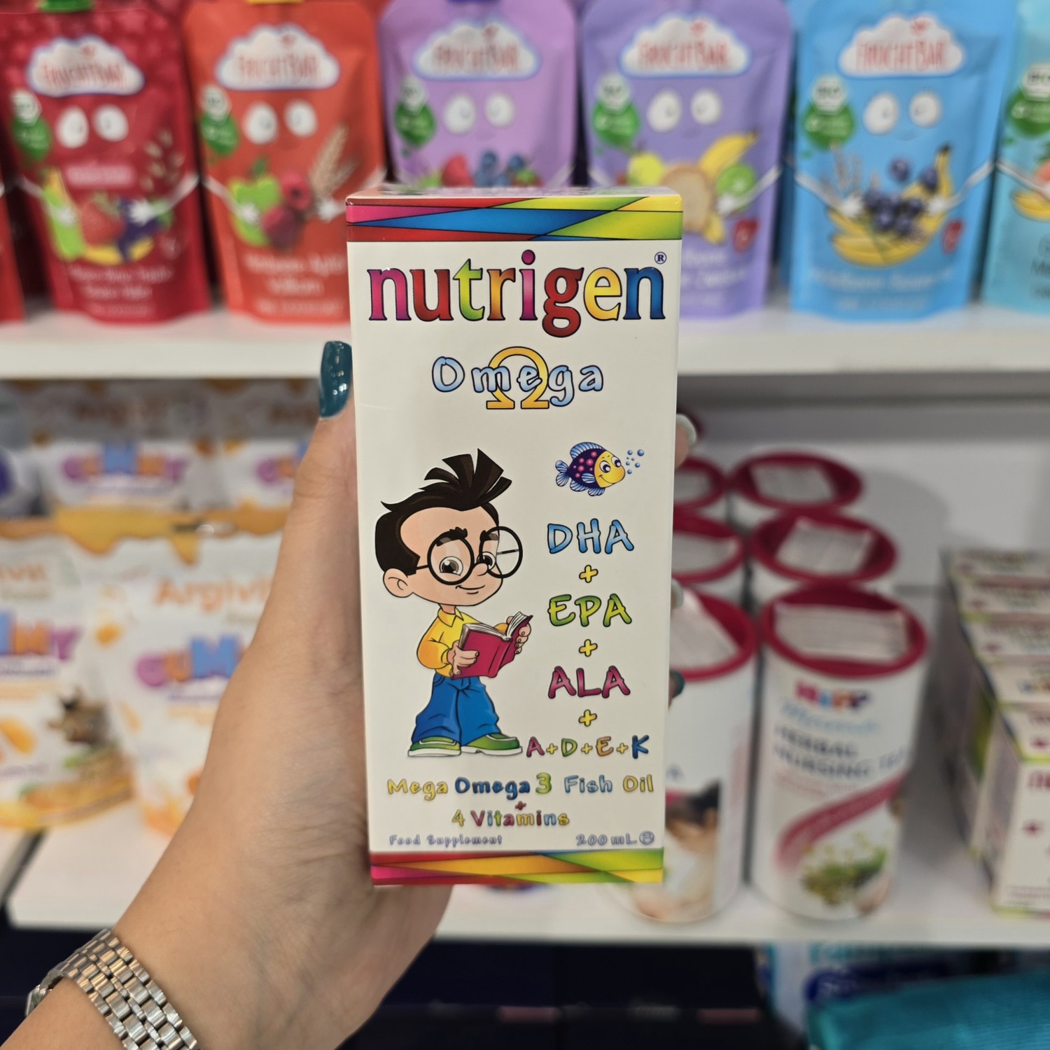 شربت امگا 3 نوتریژن Nutrigen