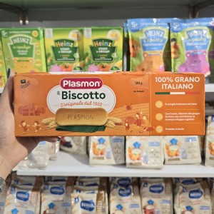 بیسکوییت انگشتی پلاسمون مخصوص +6 ماه پلاسمون Plasmon پک 120 گرمی