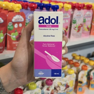 شربت مسکن و تب بر ادول Adol