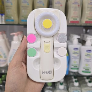 سوهان برقی ناخن نوزاد طرح رینگ لایت KUB