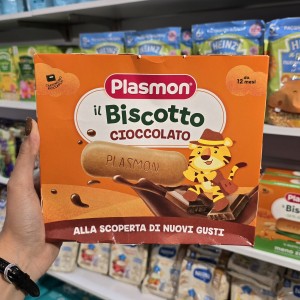 بیسکوییت انگشتی مخصوص +6 ماه پلاسمون Plasmon با طعم کاکایو