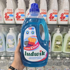 مایع لباسشویی لودویک Ludwik برای پارچه‌های رنگی و مشکی