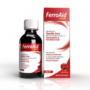 شربت آهن FerroAid Liquid حجم 200 میل