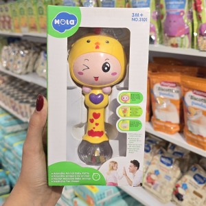 جغجغه‌ عروسکی برند هالی‌ تویز HOLA TOYS