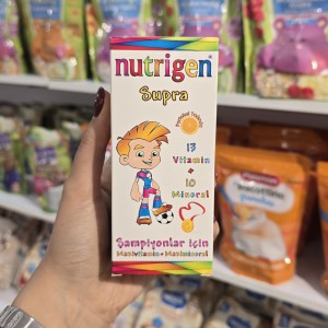 شربت مولتی ویتامین کامل نوتریژن Nutrigen Supra برای 4+ سال