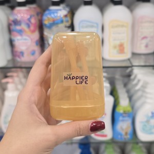 پک سه عددی مسواک سیلیکونی نوزاد happier life