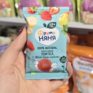 لواشک 100 درصد طبیعی نیان Nyanya طرح رشته یا حلزون