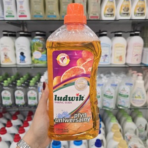 مایع چند منظوره حاوی جوش شیرین لودویک Ludwik با رایحه پرتغال