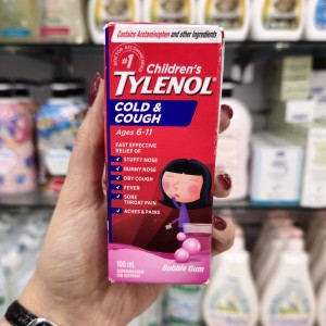 شربت سرما خوردگی و سرفه تایلنول Tylenol برای 6-11 سال