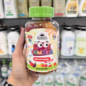 پاستیل‌ مولتی ویتامین سان شاین Sunshine Nutrition بسته 120 تایی