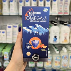 شربت امگا 3 Nordic Bork مناسب برای  3+ سال