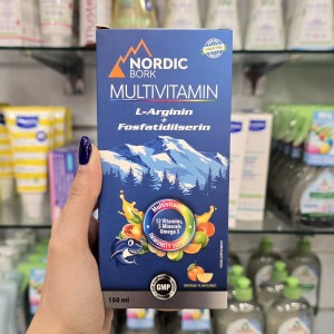 شربت مولتی‌ ویتامین Nordic Bork برای 4+ سال