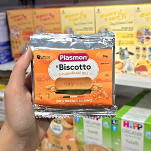 بیسکوییت انگشتی مخصوص +6 ماه پلاسمون Plasmon پک 60 گرمی