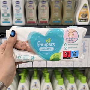 دستمال مرطوب 52 عددی ضد حساسیت پریما پمپرز Prima Pampers