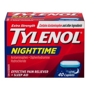 قرص مسکن و خواب آور تایلنول Tylenol