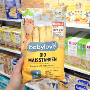 پفک لوله ای بیبی لاو Baby love برای 1+ سال