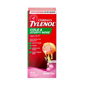 شربت مسکن و سرماخوردگی و گرفتگی بینی تایلنول Tylenol