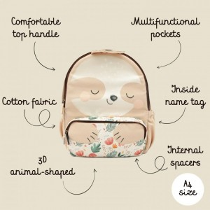 کوله پشتی طرح دار ساسی Sassy سایز بزرگ