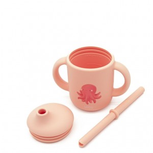 لیوان آموزشی نی دار سیلیکونی ساسی Sassi