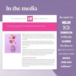  پاستیل منیزیم Novomins Kids برای 3+ سال