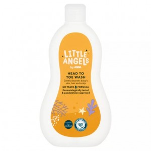 شامپو سر و بدن  500 میل LITTLE ANGELS تولید انگلستان